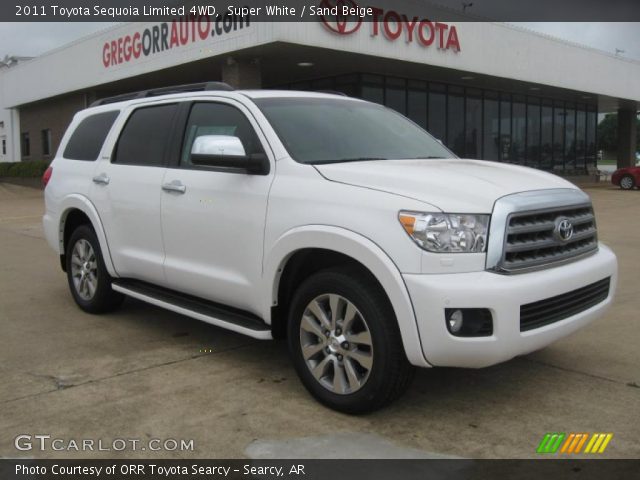 2011 Toyota Sequoia Limited 4WD in Super White