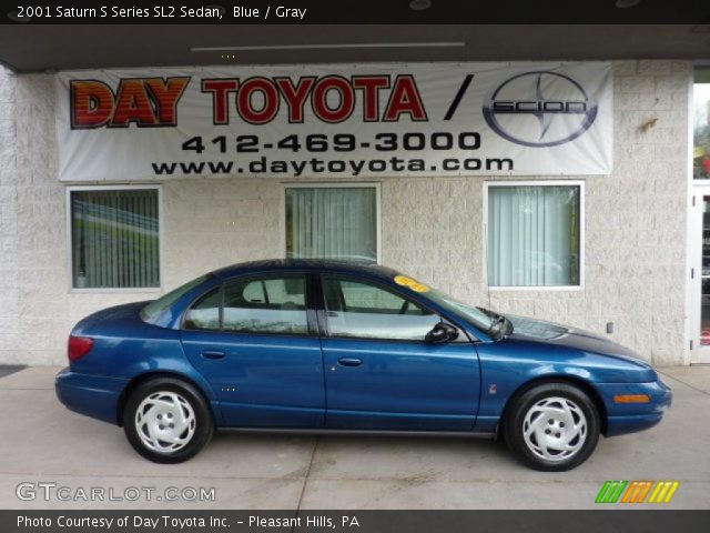 2001 Saturn S Series SL2 Sedan in Blue