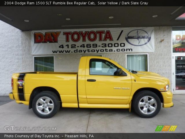 2004 Dodge Ram 1500 SLT Rumble Bee Regular Cab in Solar Yellow