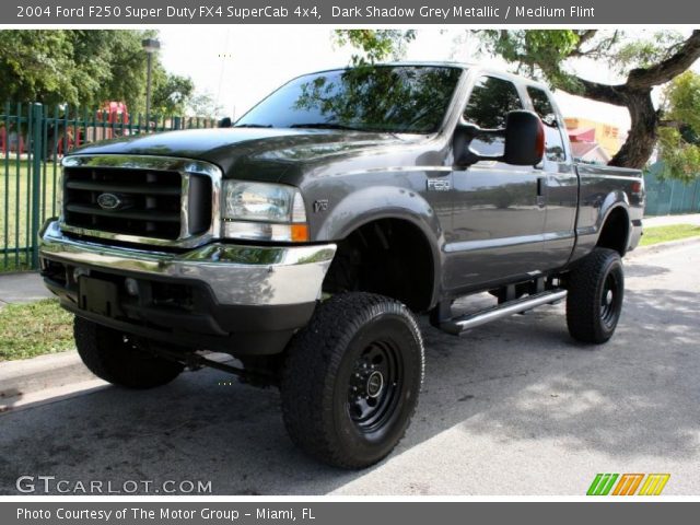 2004 Ford F250 Super Duty FX4 SuperCab 4x4 in Dark Shadow Grey Metallic