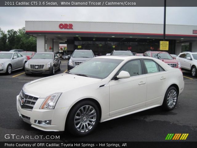 2011 Cadillac CTS 3.6 Sedan in White Diamond Tricoat