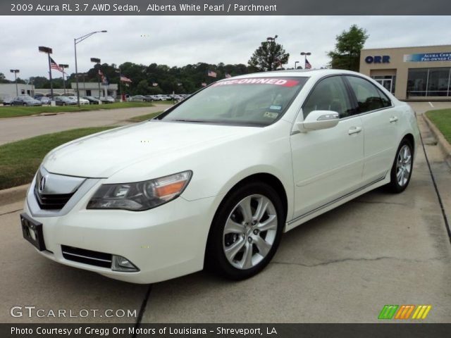2009 Acura RL 3.7 AWD Sedan in Alberta White Pearl