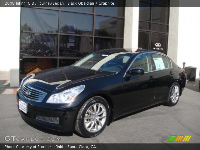 2008 Infiniti G 35 Journey Sedan in Black Obsidian