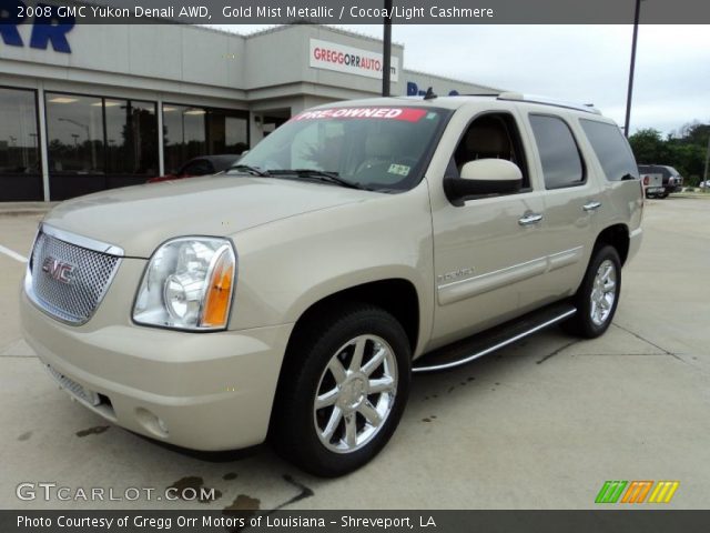 2008 GMC Yukon Denali AWD in Gold Mist Metallic