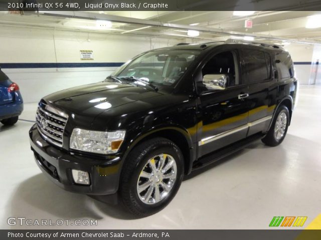 2010 Infiniti QX 56 4WD in Liquid Onyx Black