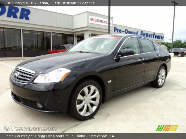 2007 Infiniti M 35x Sedan in Black Obsidian