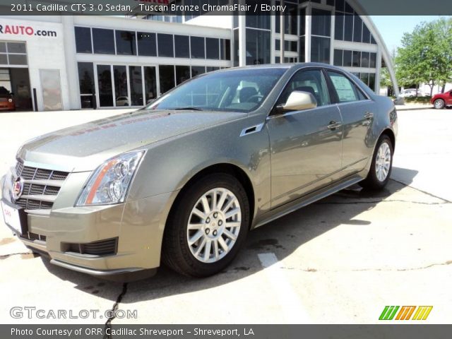 2011 Cadillac CTS 3.0 Sedan in Tuscan Bronze ChromaFlair