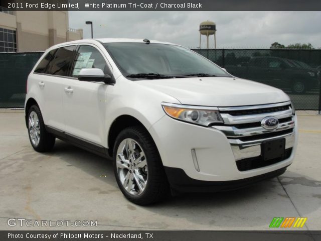 2011 Ford Edge Limited in White Platinum Tri-Coat