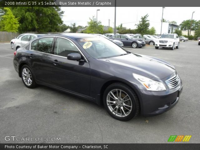 2008 Infiniti G 35 x S Sedan in Blue Slate Metallic