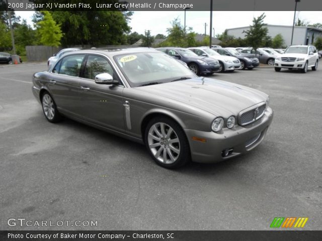 2008 Jaguar XJ Vanden Plas in Lunar Grey Metallic