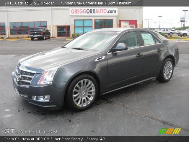 2011 Cadillac CTS 3.6 Sedan in Thunder Gray ChromaFlair