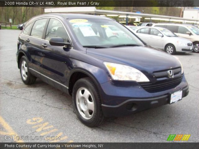 2008 Honda CR-V LX 4WD in Royal Blue Pearl