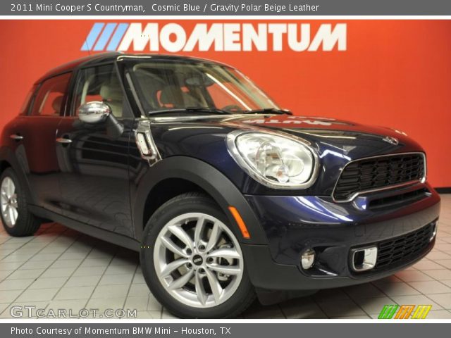 2011 Mini Cooper S Countryman in Cosmic Blue
