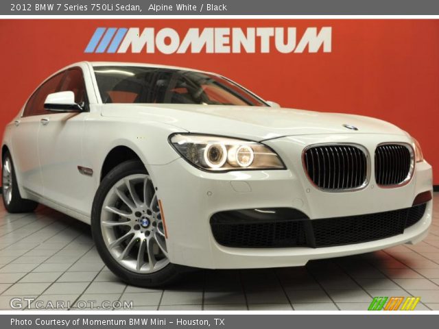2012 BMW 7 Series 750Li Sedan in Alpine White