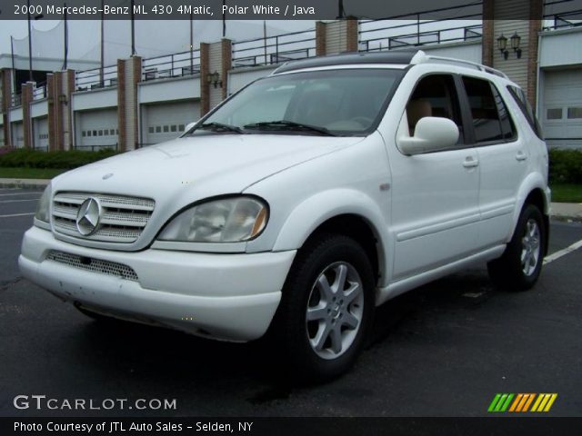 2000 Mercedes-Benz ML 430 4Matic in Polar White