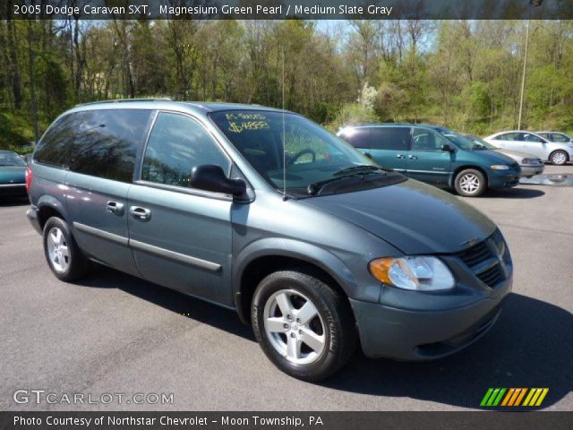 2005 Dodge Caravan SXT in Magnesium Green Pearl