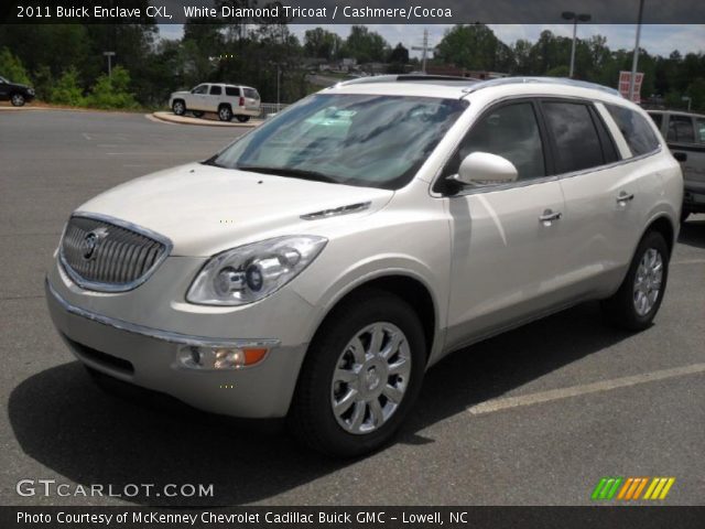 2011 Buick Enclave CXL in White Diamond Tricoat