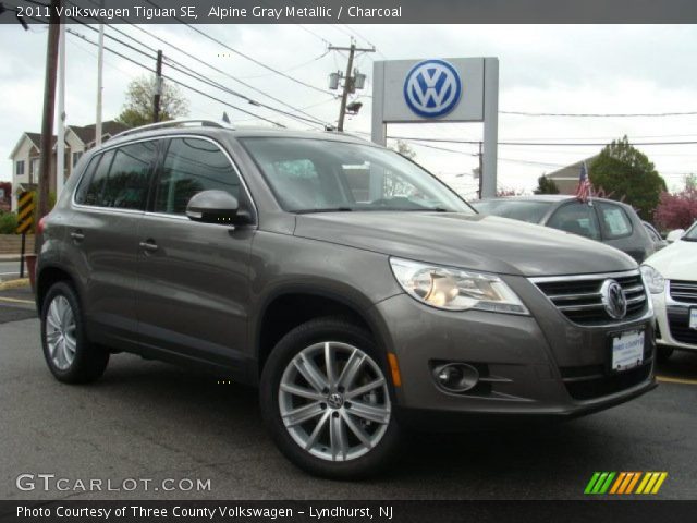 2011 Volkswagen Tiguan SE in Alpine Gray Metallic