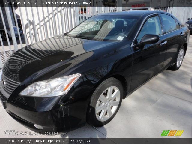 2008 Lexus ES 350 in Black Sapphire Pearl