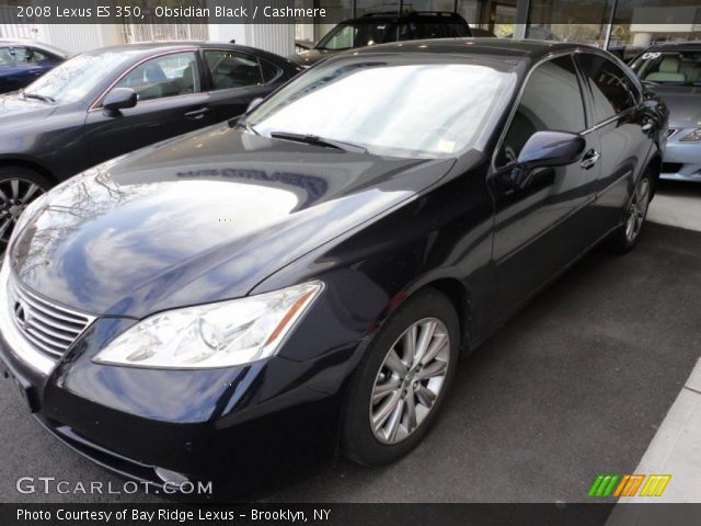 2008 Lexus ES 350 in Obsidian Black