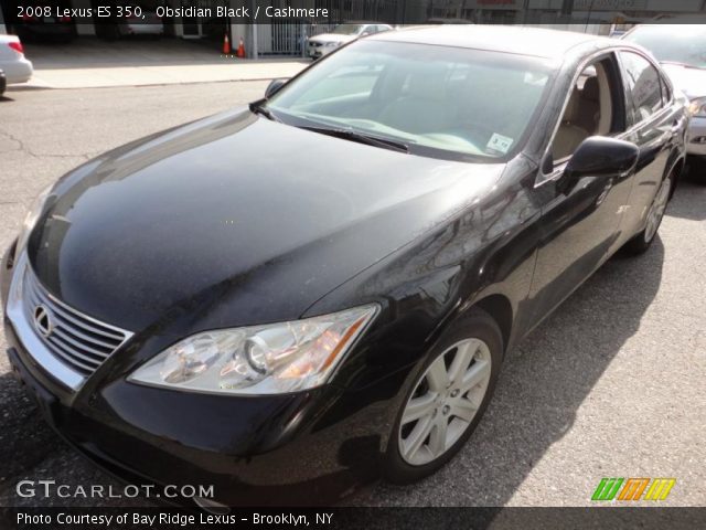 2008 Lexus ES 350 in Obsidian Black