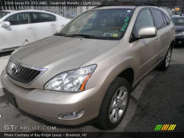 2008 Lexus RX 350 AWD in Savannah Metallic