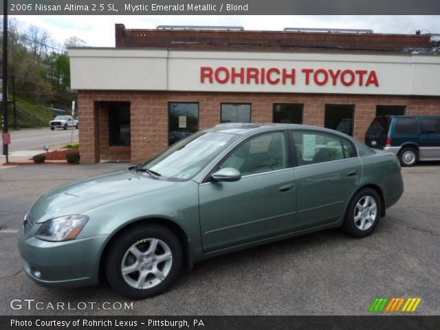 2006 Nissan Altima 2.5 SL in Mystic Emerald Metallic