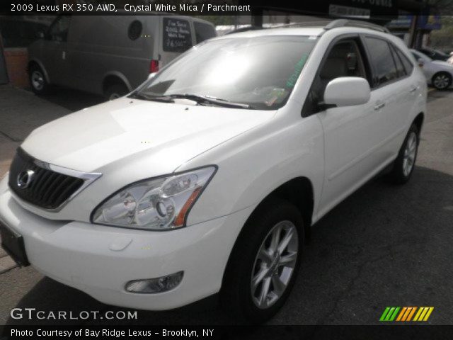 2009 Lexus RX 350 AWD in Crystal White Mica