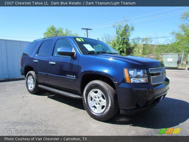 2007 Chevrolet Tahoe LS in Dark Blue Metallic