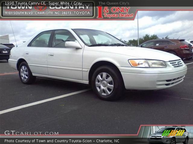 1998 Toyota Camry CE in Super White