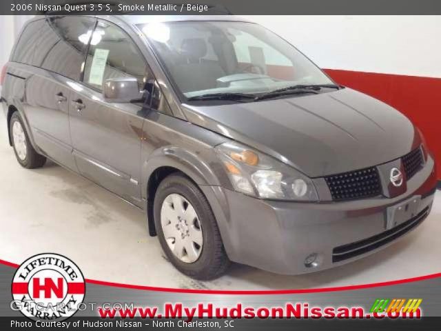 2006 Nissan Quest 3.5 S in Smoke Metallic