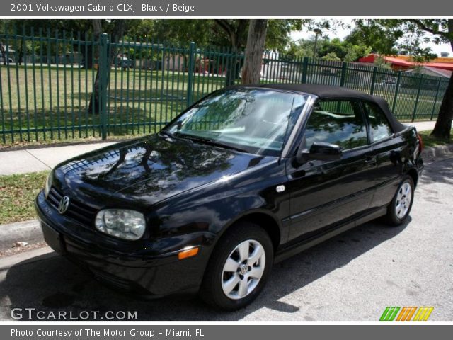 2001 Volkswagen Cabrio GLX in Black