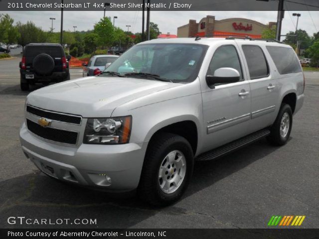 2011 Chevrolet Suburban LT 4x4 in Sheer Silver Metallic