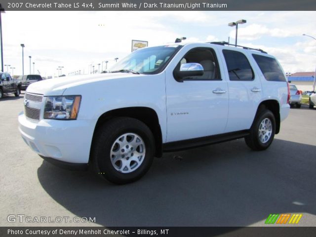 2007 Chevrolet Tahoe LS 4x4 in Summit White