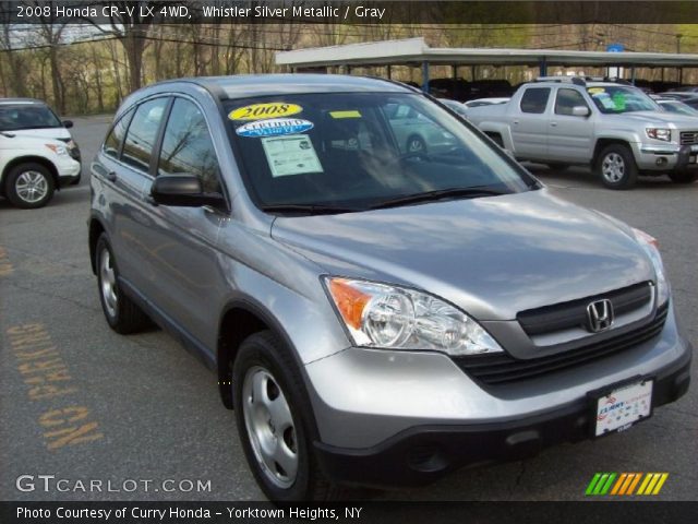 2008 Honda CR-V LX 4WD in Whistler Silver Metallic