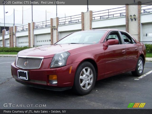 2005 Cadillac CTS Sedan in Red Line