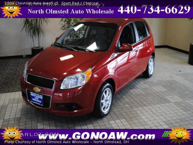 2009 Chevrolet Aveo Aveo5 LS in Sport Red