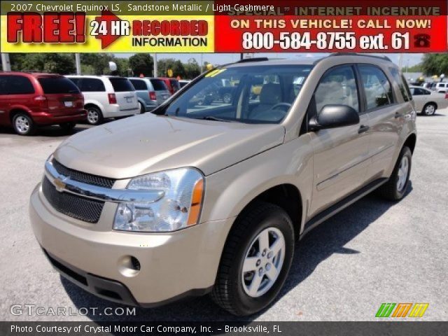 2007 Chevrolet Equinox LS in Sandstone Metallic