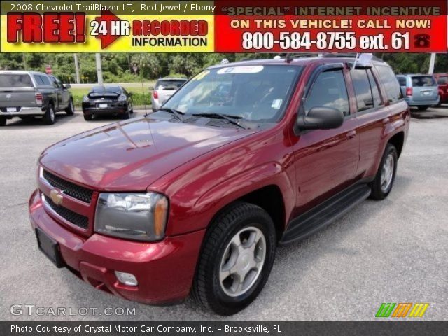2008 Chevrolet TrailBlazer LT in Red Jewel