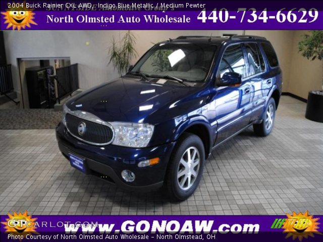 2004 Buick Rainier CXL AWD in Indigo Blue Metallic