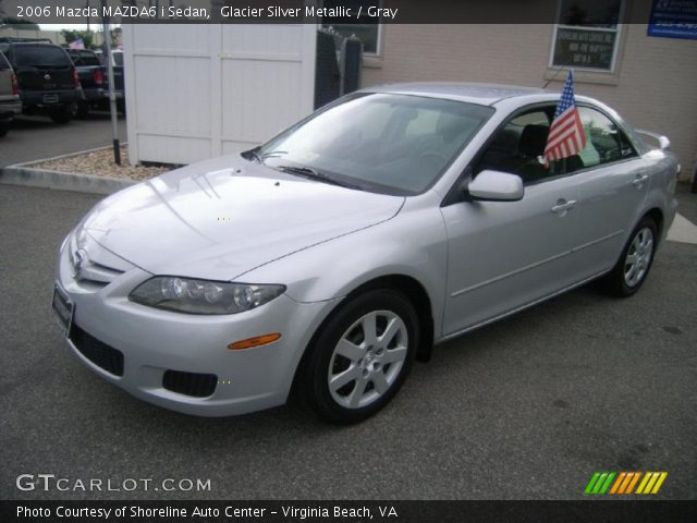 2006 Mazda MAZDA6 i Sedan in Glacier Silver Metallic