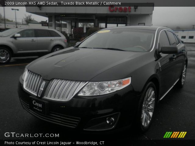 2009 Lincoln MKS AWD Sedan in Tuxedo Black Metallic