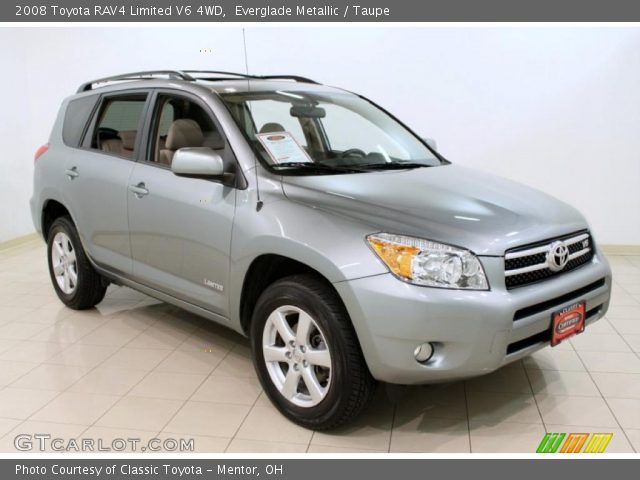2008 Toyota RAV4 Limited V6 4WD in Everglade Metallic