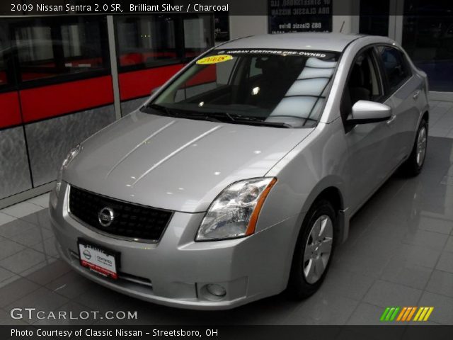 2009 Nissan Sentra 2.0 SR in Brilliant Silver