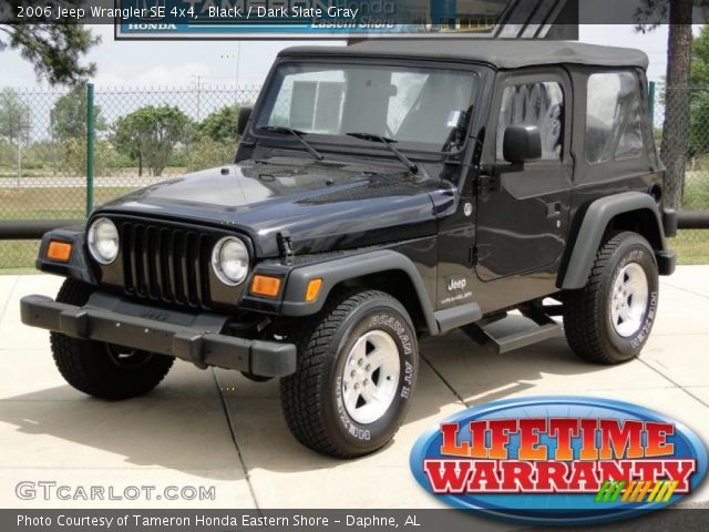 2006 Jeep Wrangler SE 4x4 in Black