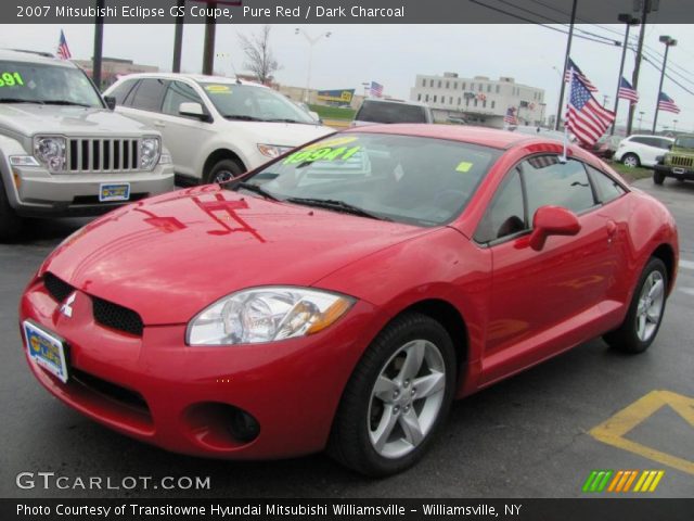 2007 Mitsubishi Eclipse GS Coupe in Pure Red