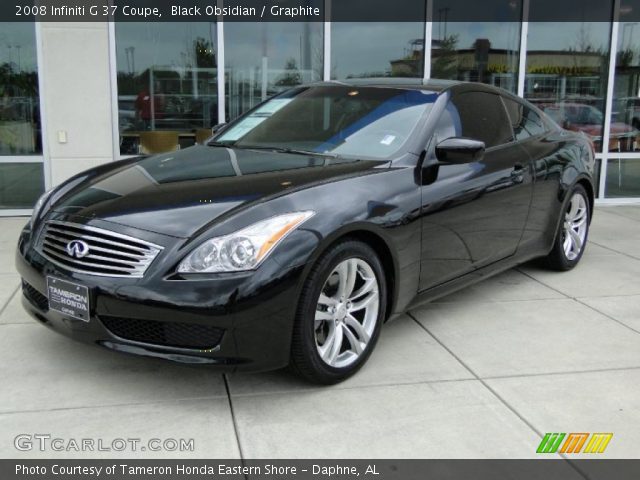 2008 Infiniti G 37 Coupe in Black Obsidian