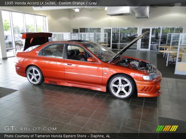 1995 Honda Accord LX Sedan in Custom Orange