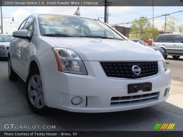 2009 Nissan Sentra 2.0 in Fresh Powder White