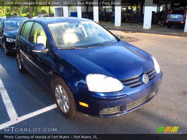2006 Volkswagen Rabbit 4 Door in Shadow Blue Metallic